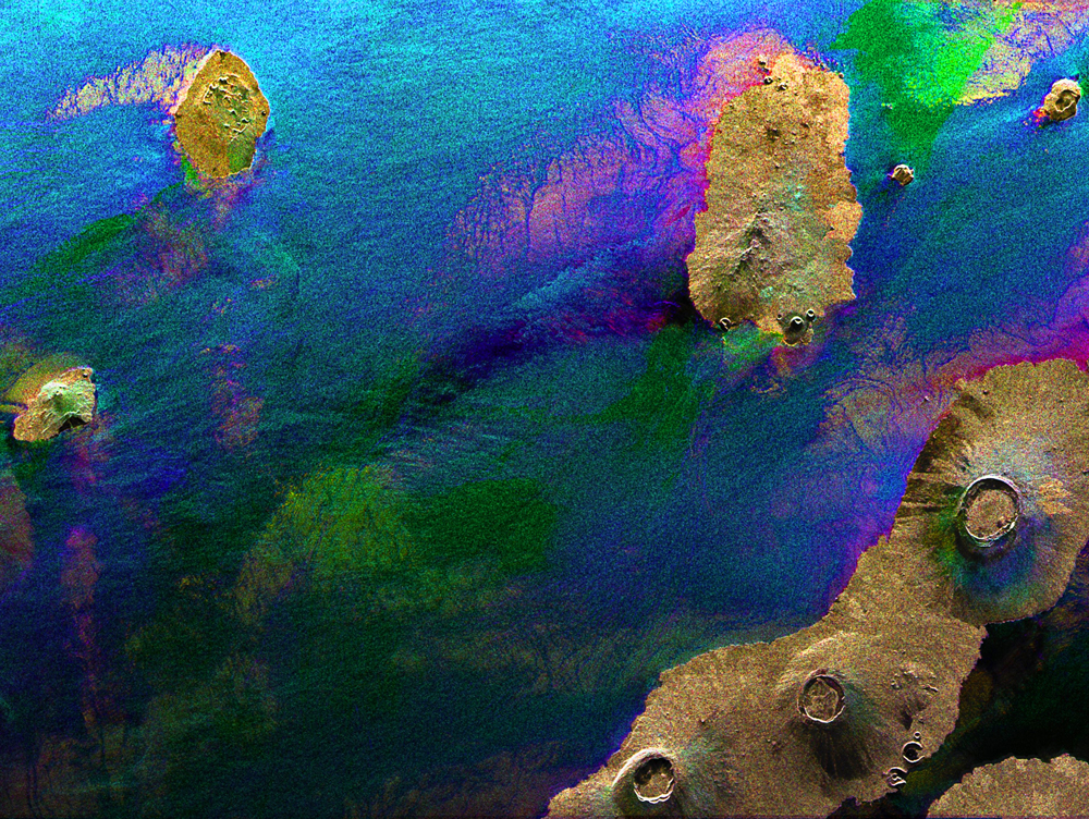Galapagos Islands in the Pacific Ocean