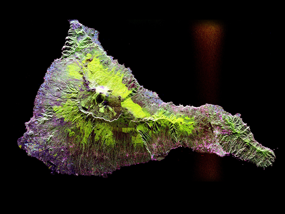Space Radar Image of Teide Volcano